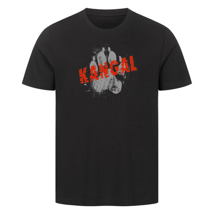 Premium T-Shirt "Kangal - PAW" Schwarz – hunde-shirt.de