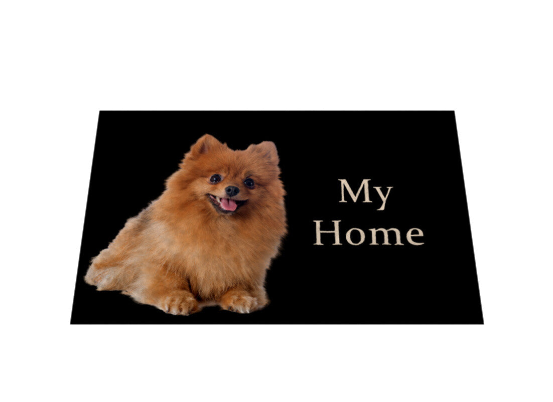 Fußmatte "Kleinspitz - My Home" – hunde-shirt.de