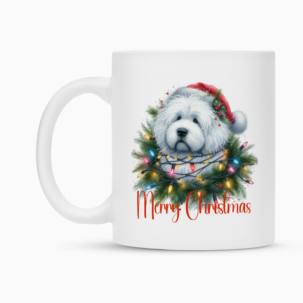 Tasse "Komondor - Merry Christmas" – hunde-shirt.de