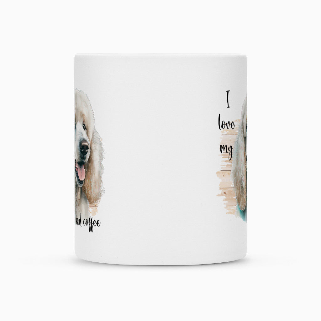 Tasse "Königspudel - I love my..." – hunde-shirt.de