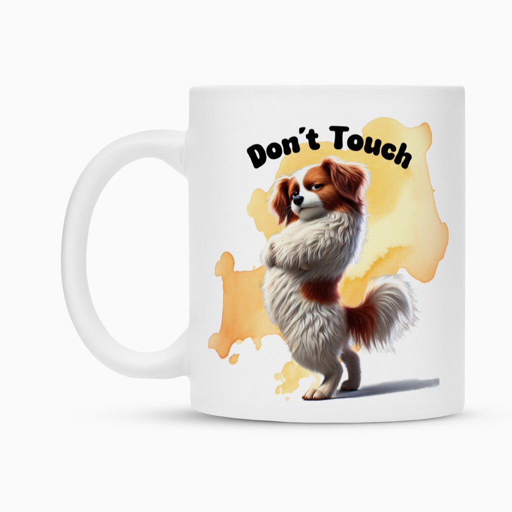 Tasse "Kooikerhondje - Don´t touch" – hunde-shirt.de