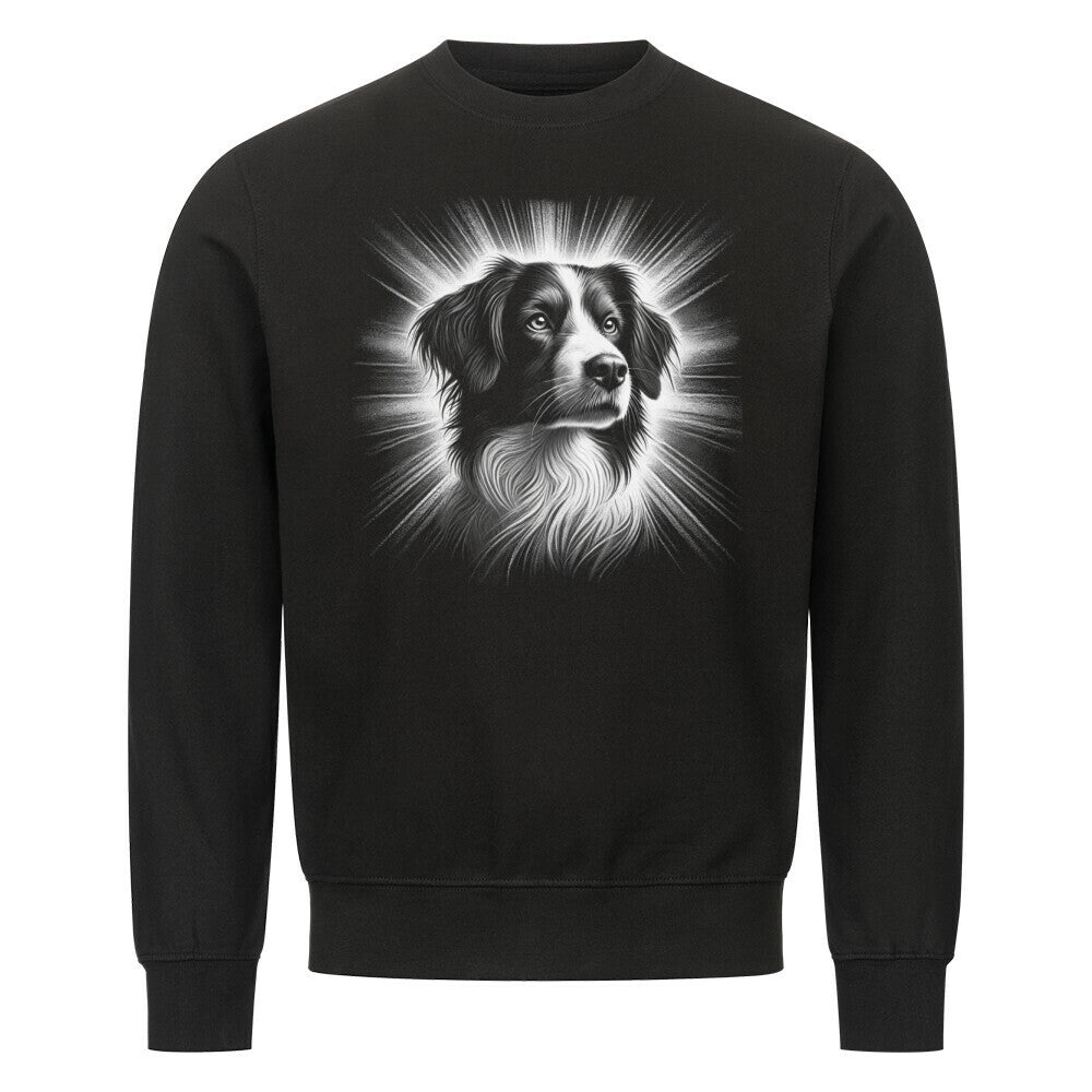Premium Sweatshirt "Kooikerhondje - Shine" Schwarz – hunde-shirt.de