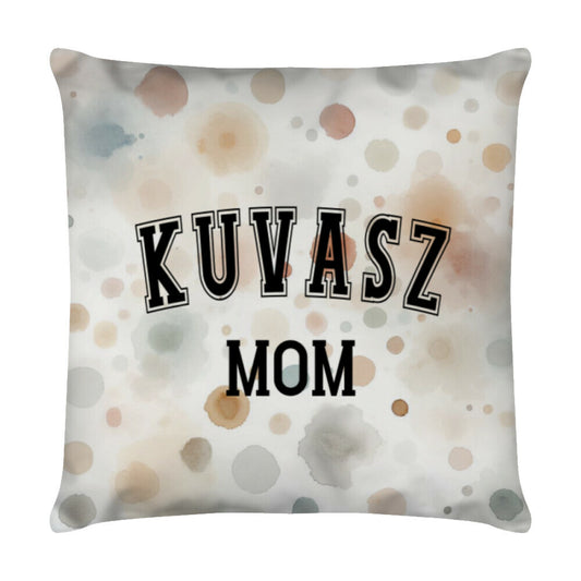 Kissen "Kuvasz - MOM" Weiß – hunde-shirt.de