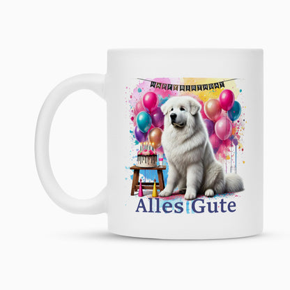 Tasse "Kuvasz - Alles Gute" – hunde-shirt.de