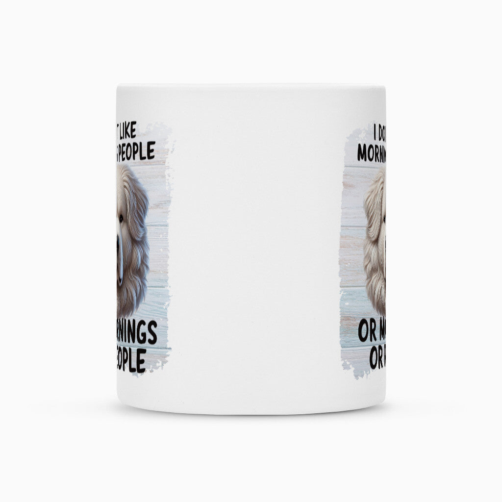 Tasse "Kuvasz - Morning People" – hunde-shirt.de