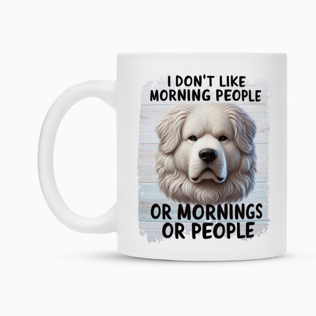 Tasse "Kuvasz - Morning People" – hunde-shirt.de