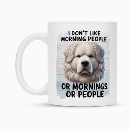 Tasse "Kuvasz - Morning People" – hunde-shirt.de