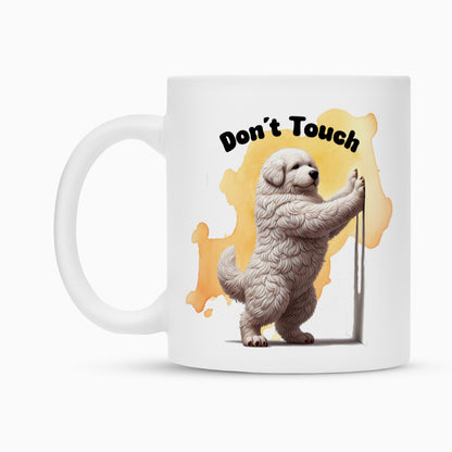 Tasse "Kuvasz - Don´t touch" – hunde-shirt.de