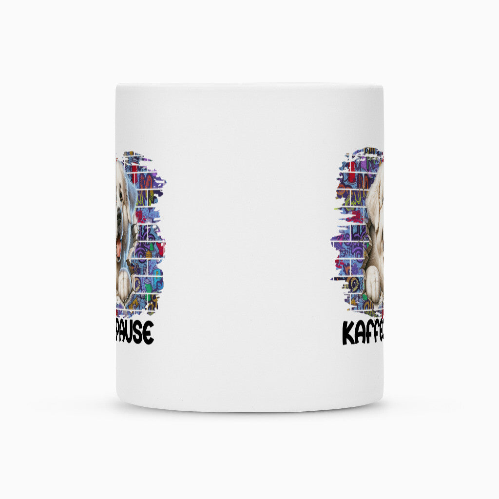 Tasse "Kuvasz - Kaffeepause II" – hunde-shirt.de