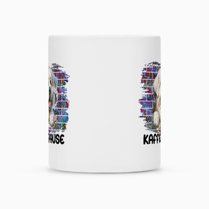 Tasse "Kuvasz - Kaffeepause II" – hunde-shirt.de