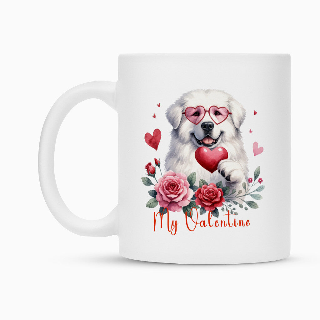 Tasse "Kuvasz - Valentine" – hunde-shirt.de