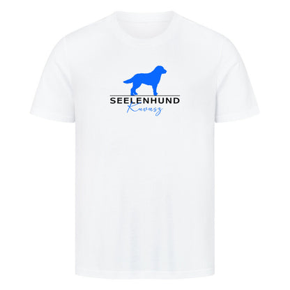 Premium T-Shirt "Kuvasz - Seelenhund" Weiß – hunde-shirt.de