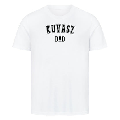 Premium T-Shirt "Kuvasz - DAD" Weiß – hunde-shirt.de