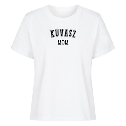 Premium Damen-Shirt "Kuvasz - MOM" Weiß – hunde-shirt.de