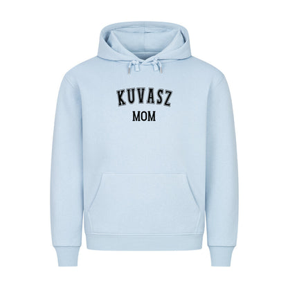 Premium Hoodie "Kuvasz - MOM" Babyblau – hunde-shirt.de