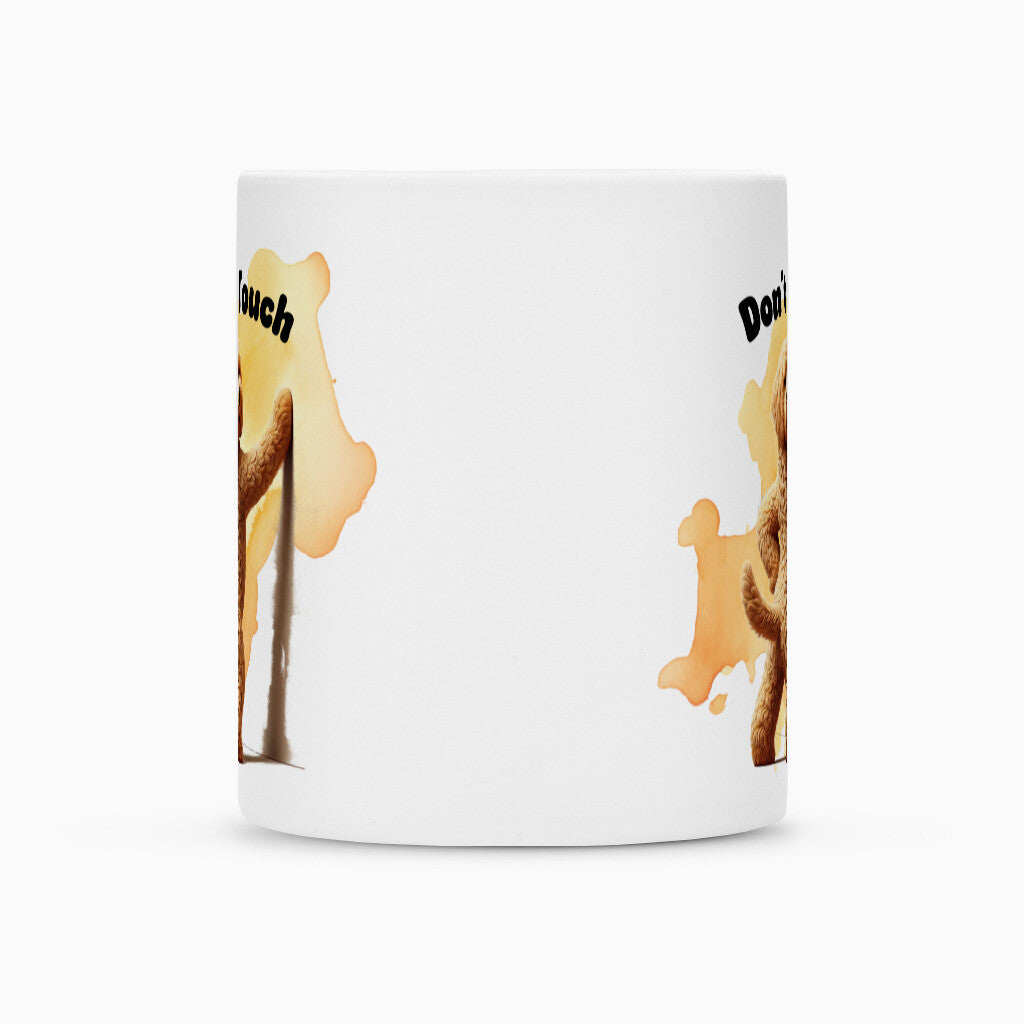 Tasse "Labradoodle - Don´t touch" – hunde-shirt.de