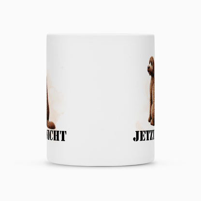 Tasse "Labradoodle braun - JETZT NICHT" – hunde-shirt.de