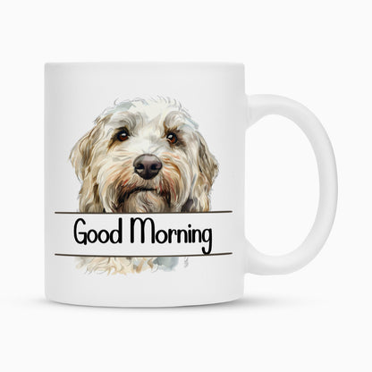Tasse "Labradoodle - Good Morning" Weiß – hunde-shirt.de