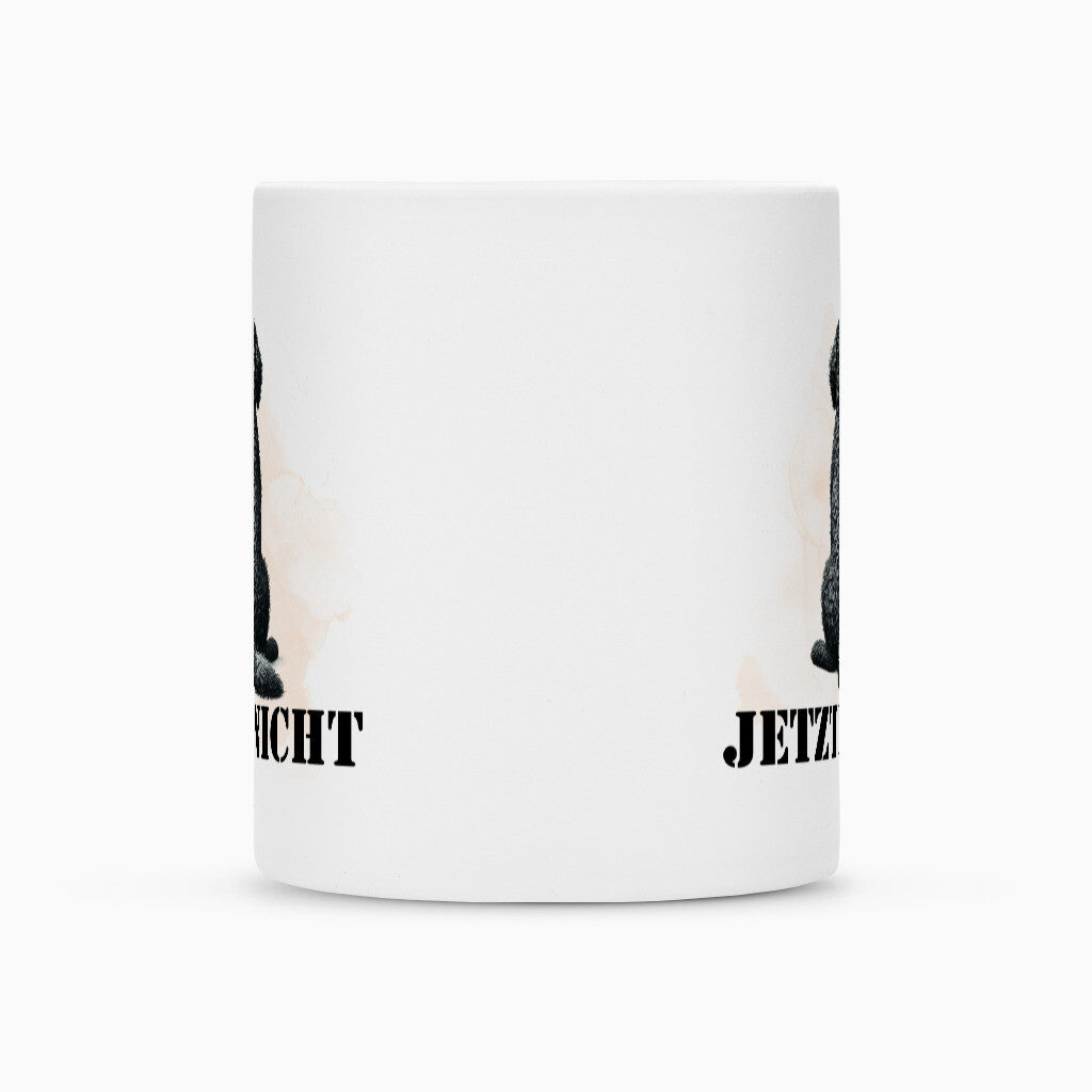 Tasse "Labradoodle schwarz - JETZT NICHT" – hunde-shirt.de