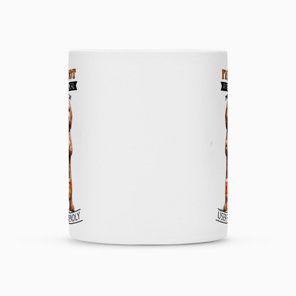 Tasse "Labradoodle braun - Anti-Social" – hunde-shirt.de