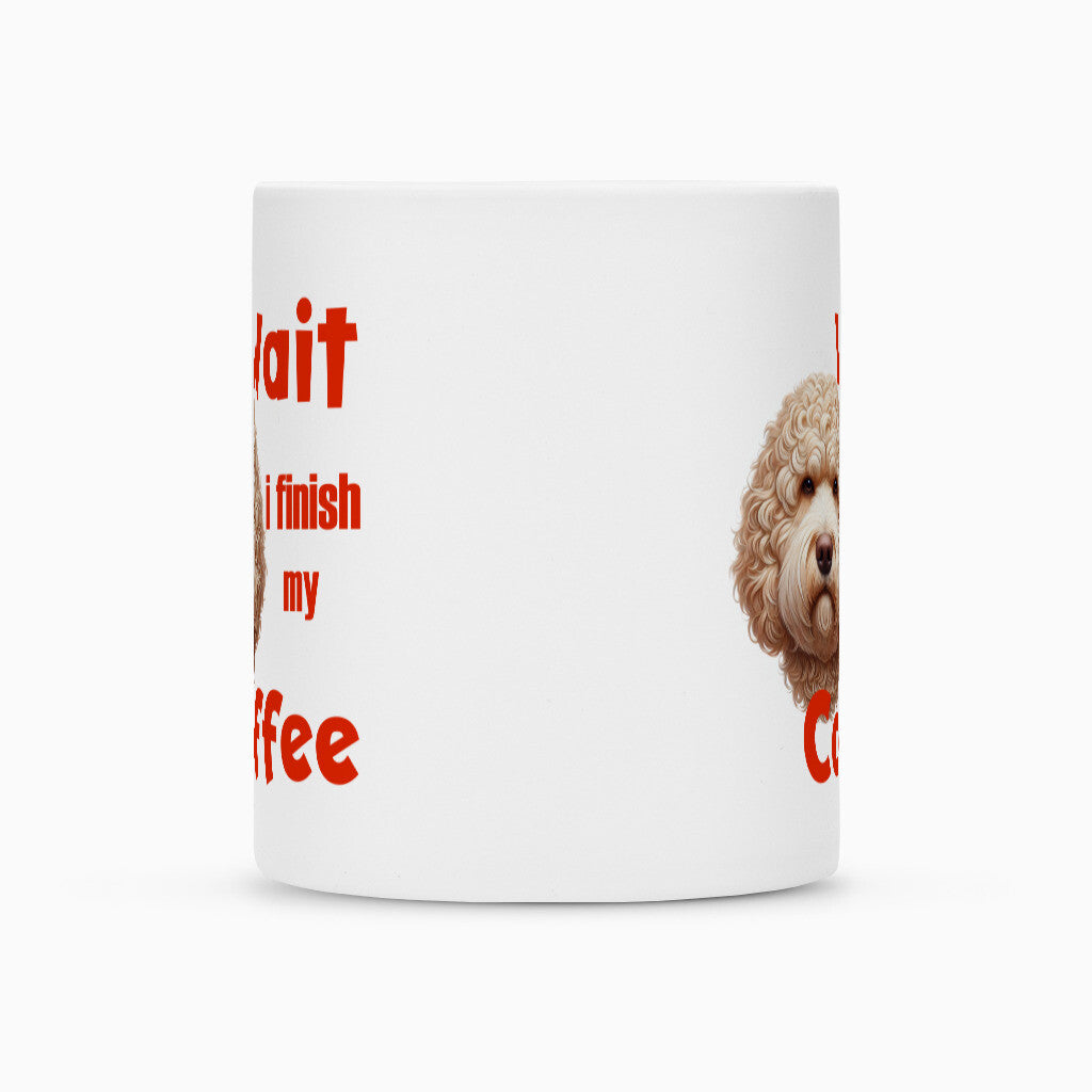 Tasse "Labradoodle hell - Wait..." – hunde-shirt.de