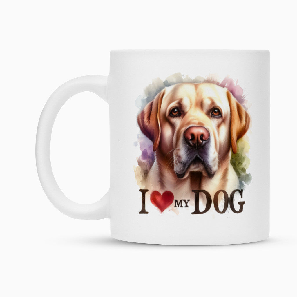 Tasse "Labrador - I love my Dog" – hunde-shirt.de