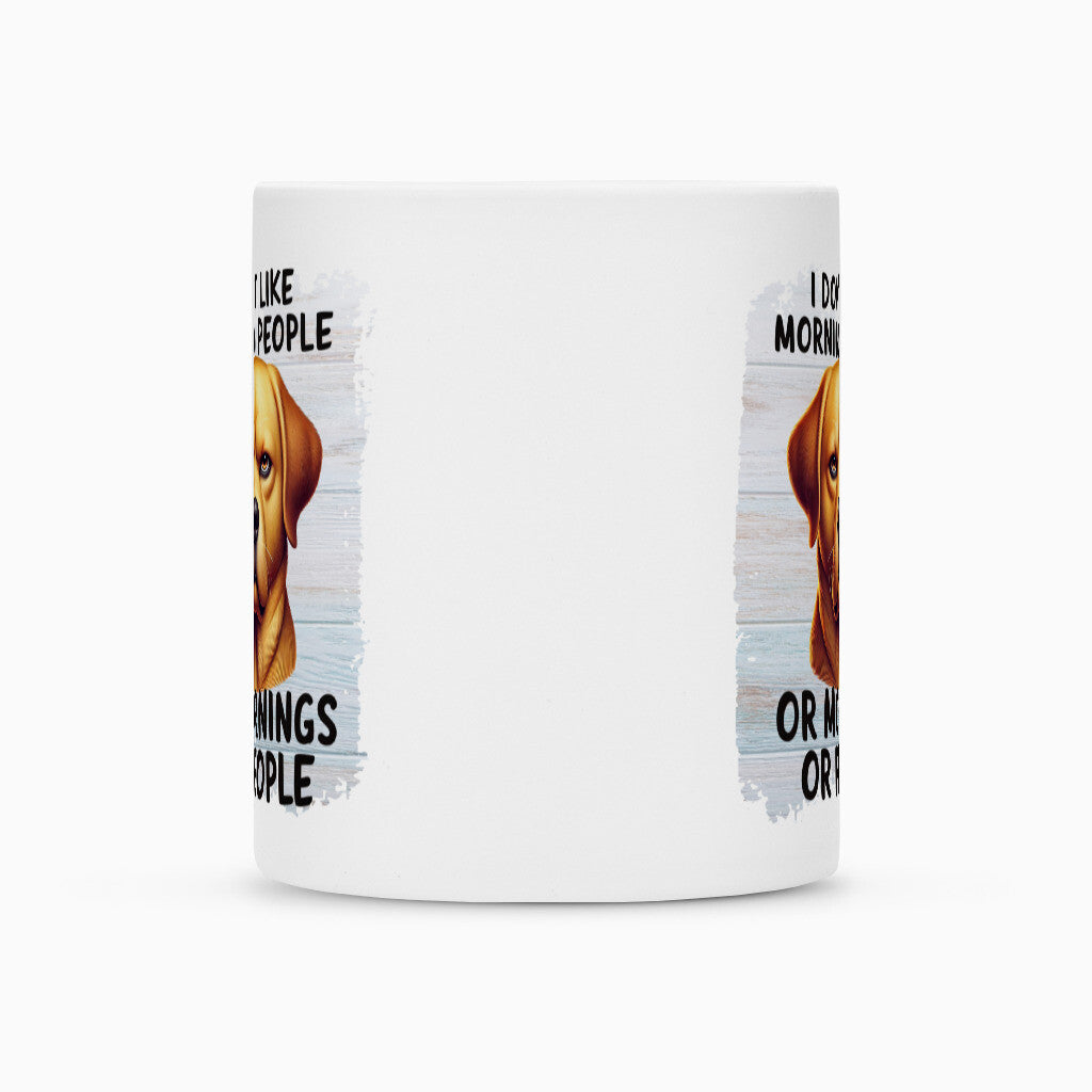Tasse "Labrador - Morning People" – hunde-shirt.de