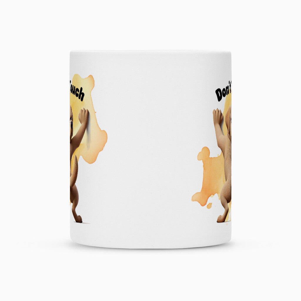 Tasse "Labrador - Don´t touch" – hunde-shirt.de