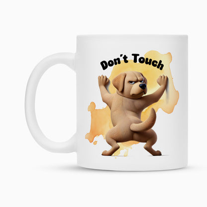 Tasse "Labrador - Don´t touch" – hunde-shirt.de