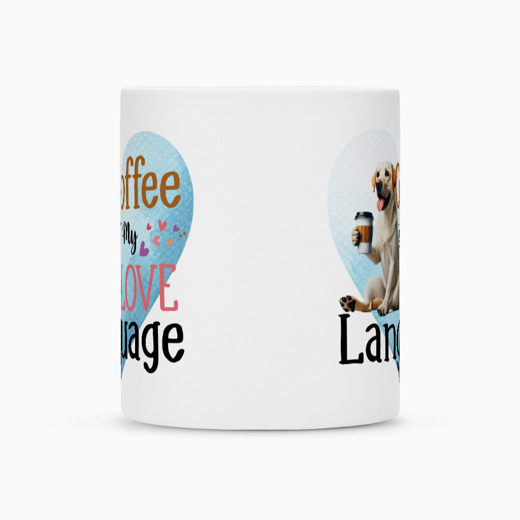 Tasse "Labrador - Love Language" – hunde-shirt.de