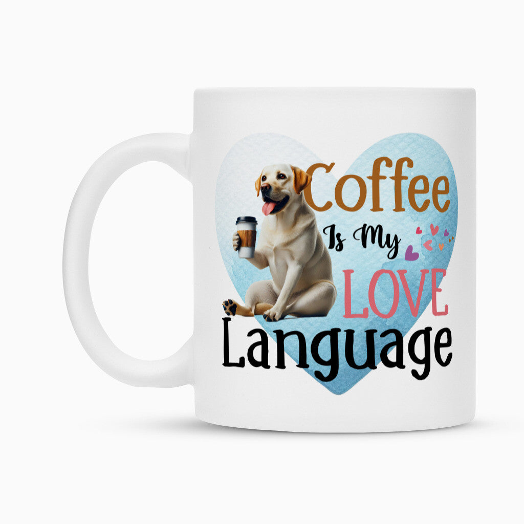 Tasse "Labrador - Love Language" – hunde-shirt.de