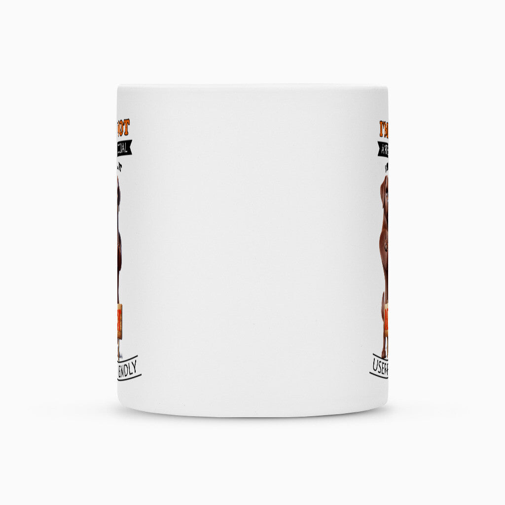 Tasse "Labrador braun - Anti-Social" – hunde-shirt.de