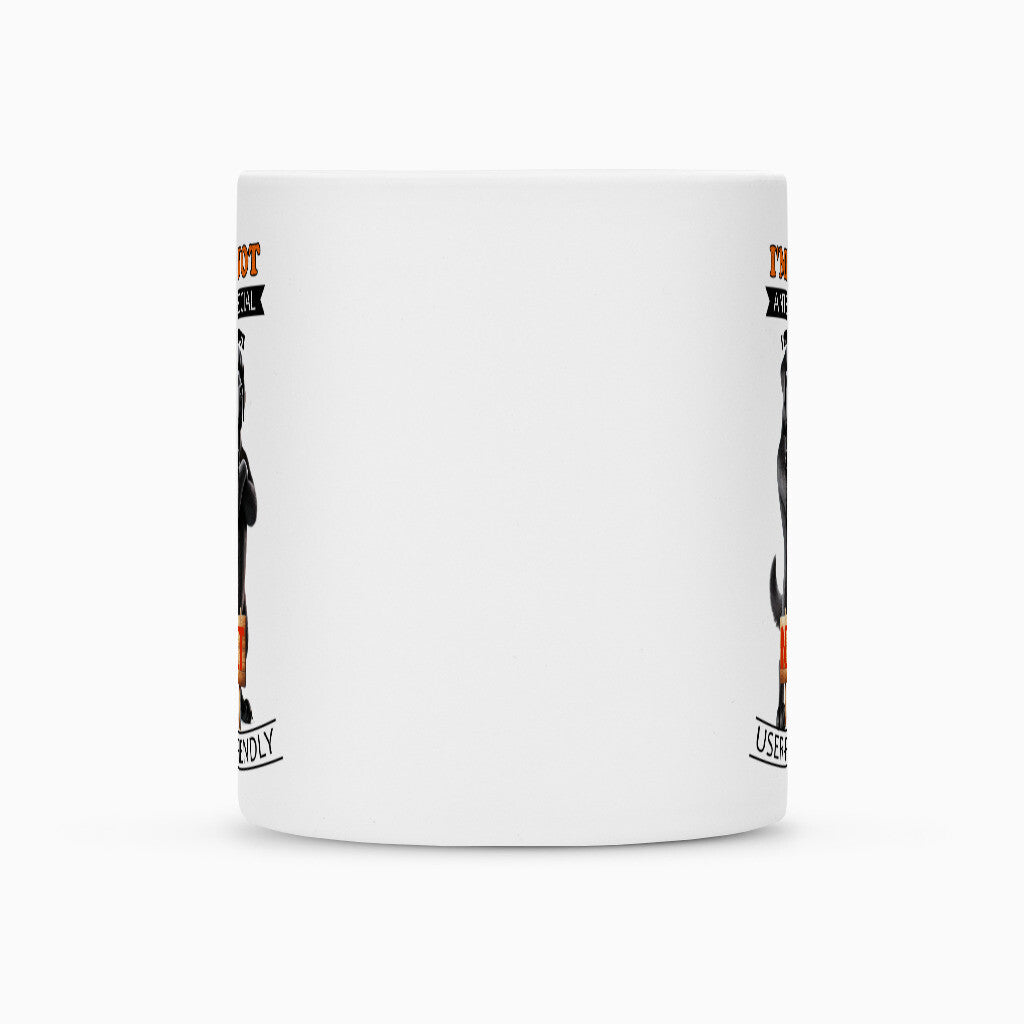 Tasse "Labrador schwarz - Anti-Social" – hunde-shirt.de