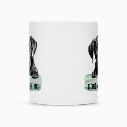 Tasse "Labrador schwarz - Good Morning" – hunde-shirt.de