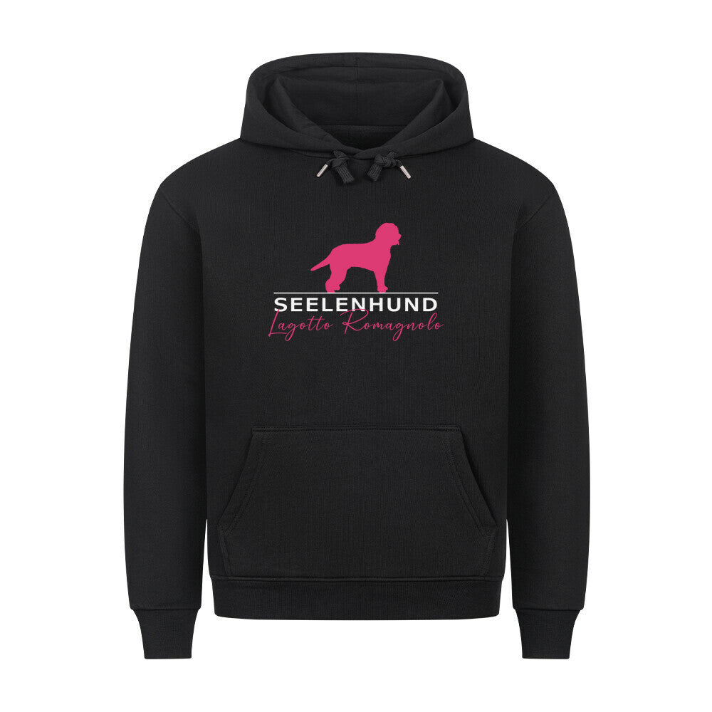 Premium Hoodie "Lagotto - Seelenhund" Schwarz – hunde-shirt.de