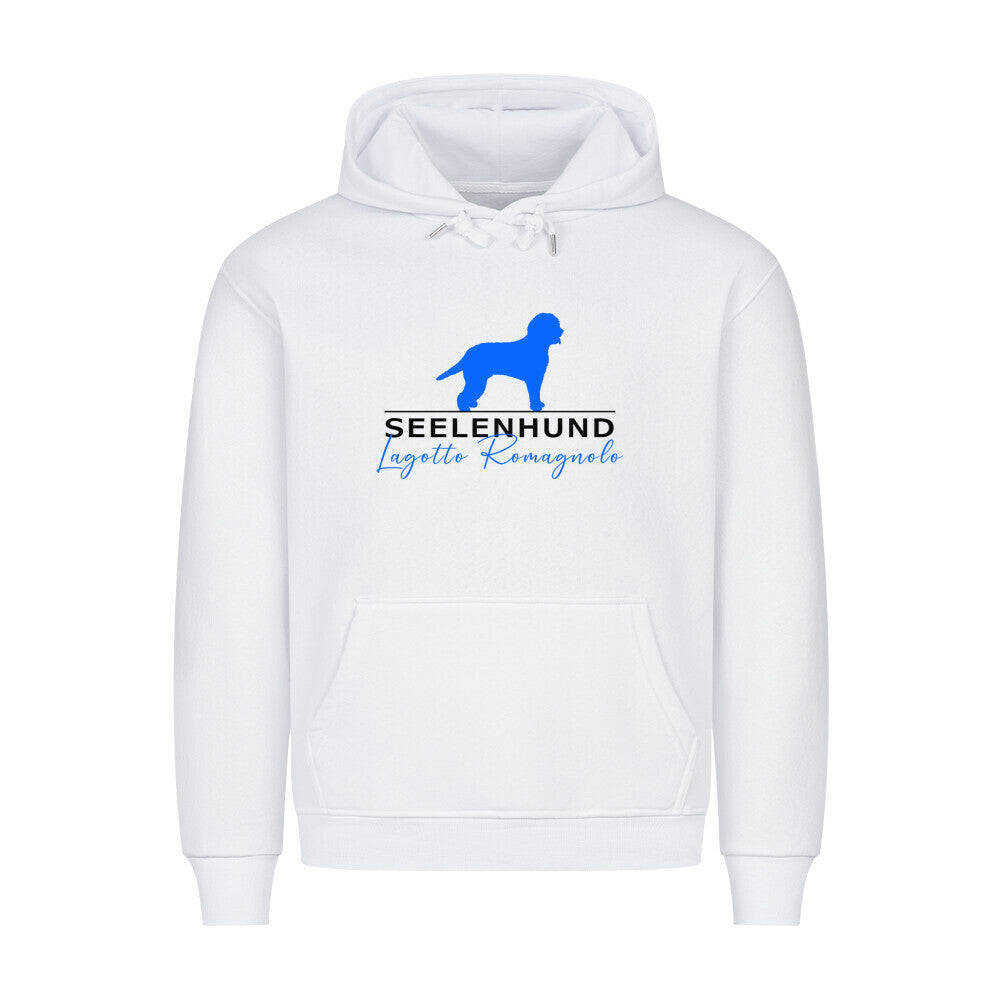 Premium Hoodie "Lagotto - Seelenhund" Weiß – hunde-shirt.de