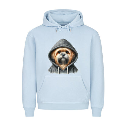 Premium Hoodie "Lhasa Apso - Hooded" Babyblau – hunde-shirt.de