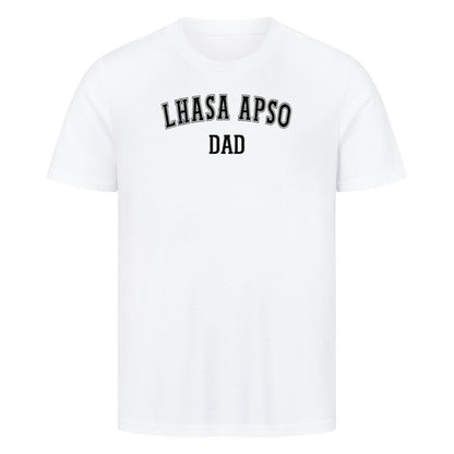 Premium T-Shirt "Lhasa Apso - DAD" Weiß – hunde-shirt.de