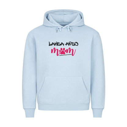Premium Hoodie "Lhasa Apso - Mom" Babyblau – hunde-shirt.de