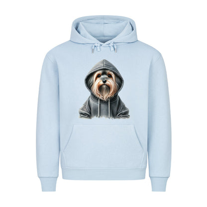 Premium Hoodie "Löwchen - Hooded" Babyblau – hunde-shirt.de