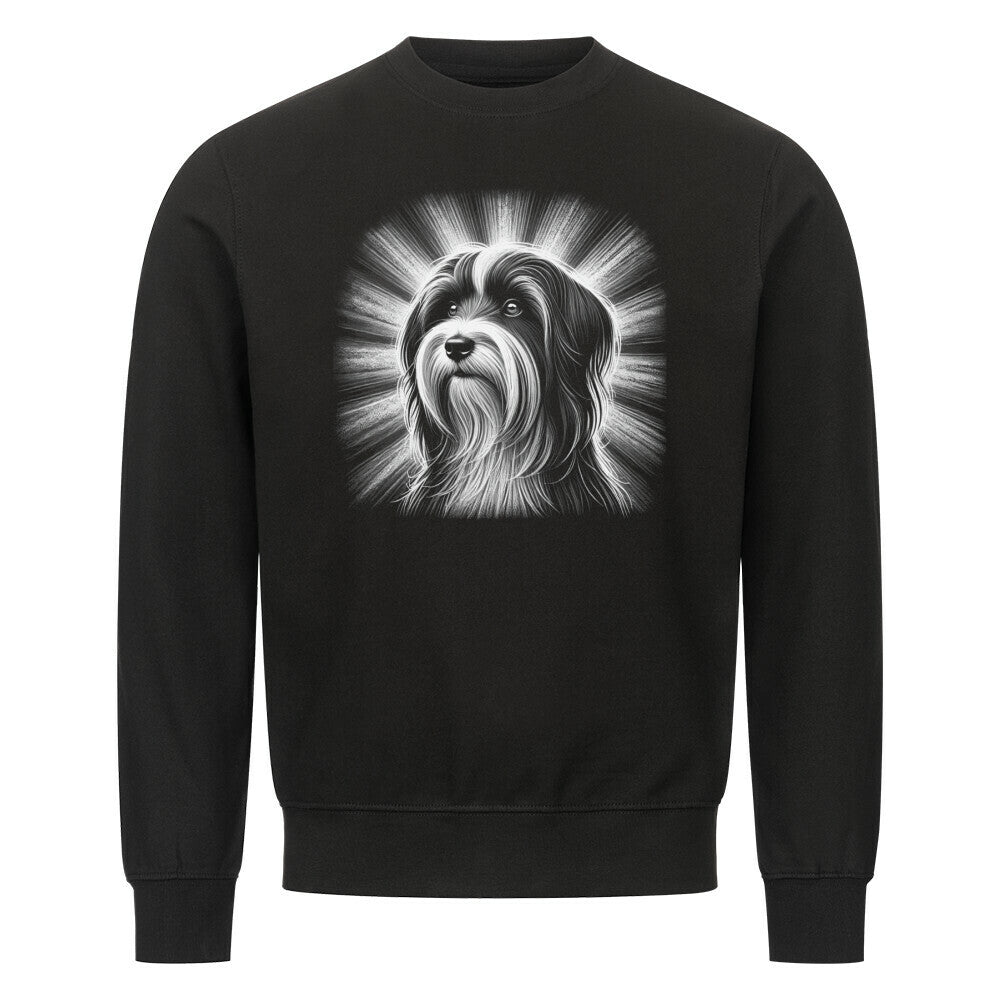 Premium Sweatshirt "Löwchen - Shine" Schwarz – hunde-shirt.de