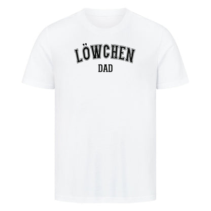 Premium T-Shirt "Löwchen - DAD" Weiß – hunde-shirt.de