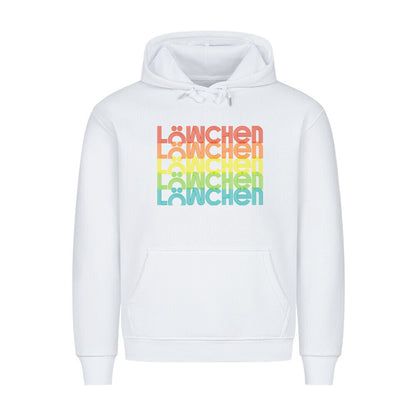 Premium Hoodie "Löwchen - RETRO" Weiß – hunde-shirt.de