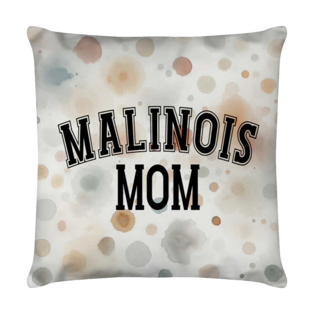 Kissen "Malinois - MOM" Weiß – hunde-shirt.de