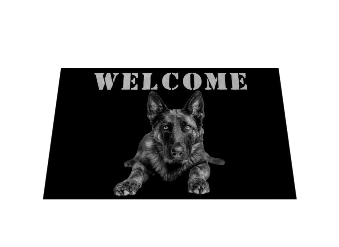 Fußmatte "Malinois - WELCOME" – hunde-shirt.de