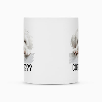 Tasse "Malteser - COFFEE???" – hunde-shirt.de