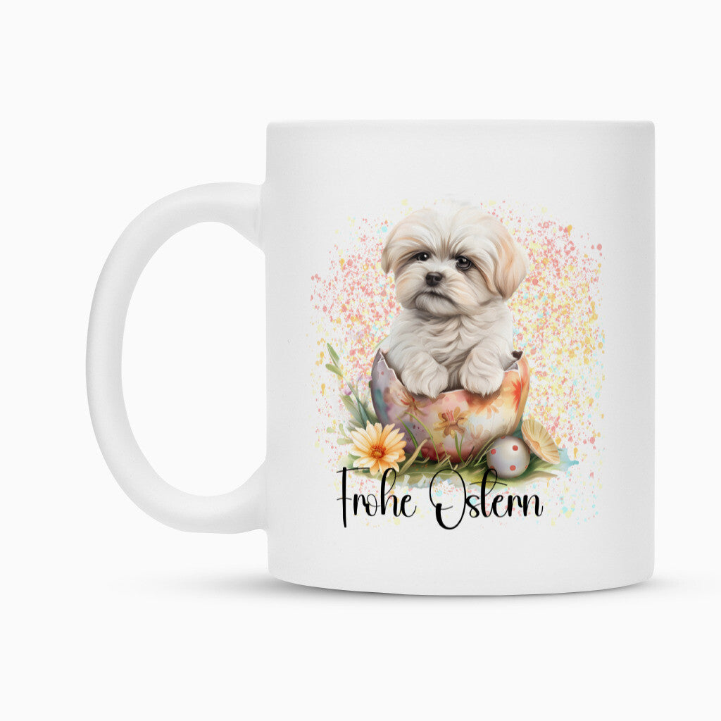 Tasse "Malteser - Frohe Ostern" – hunde-shirt.de