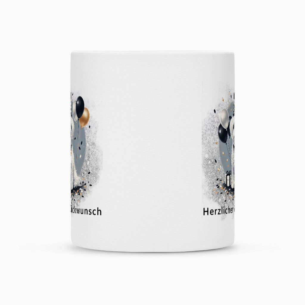 Tasse "Malteser - Herzlichen Glückwunsch II" – hunde-shirt.de