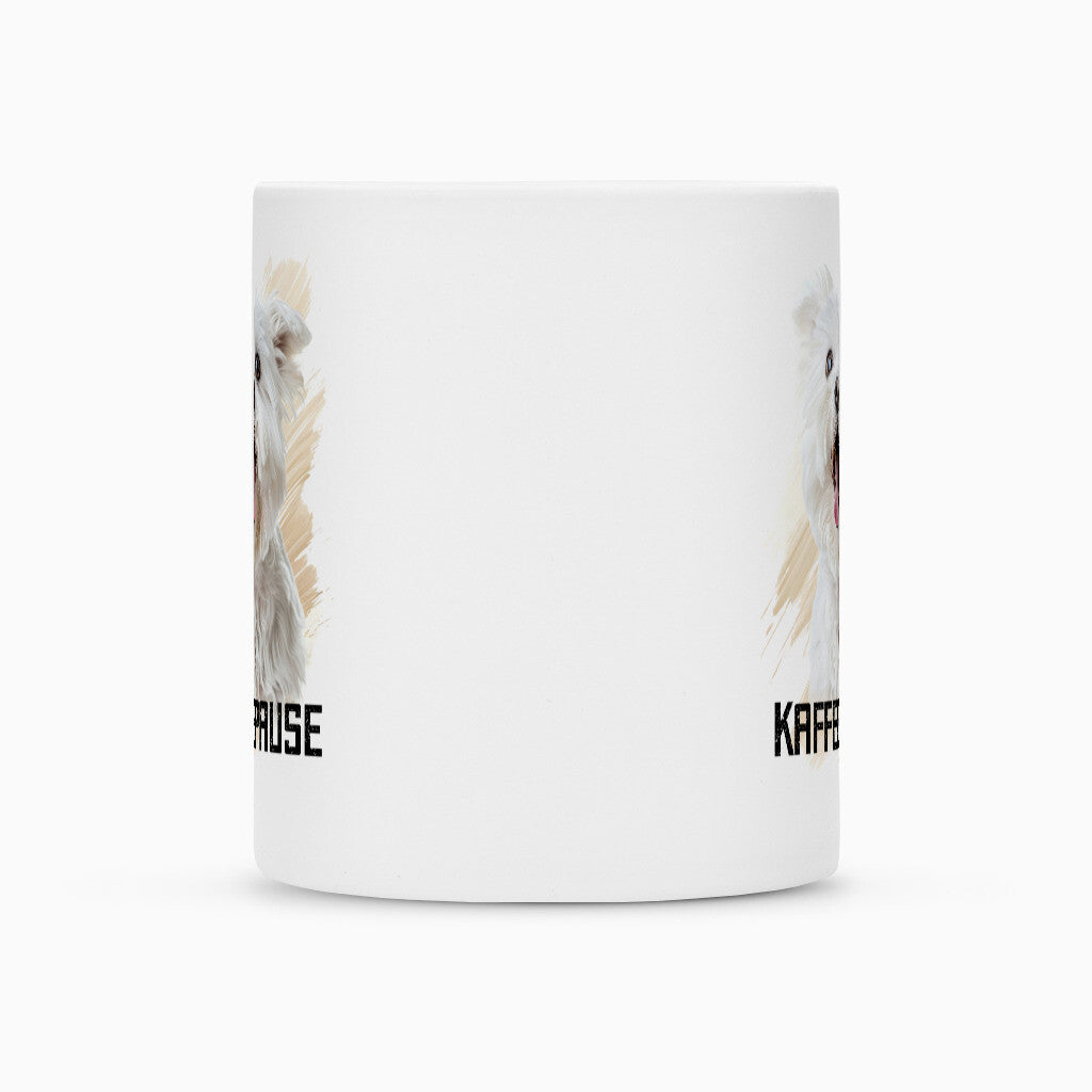 Tasse "Malteser - Kaffeepause" – hunde-shirt.de