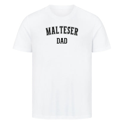 Premium T-Shirt "Malteser - DAD" Weiß – hunde-shirt.de